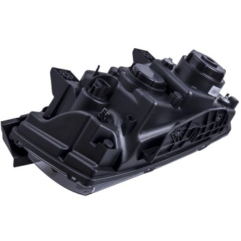 Front Headlight Housing Set compatible for Chevy Camaro 2014 2015 w/Sequential Turn Signal