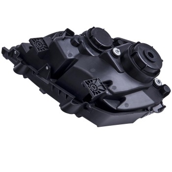 Front Headlight Housing Set compatible for Chevy Camaro 2014 2015 w/Sequential Turn Signal