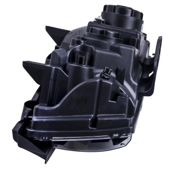 Front Headlight Housing Set compatible for Chevy Camaro 2014 2015 w/Sequential Turn Signal