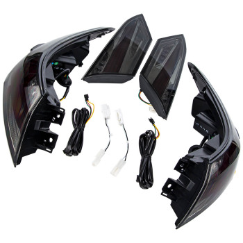 LED Rear Lamps Assembly LED Tail Lights Set compatible for Toyota Camry2018-2020 x2