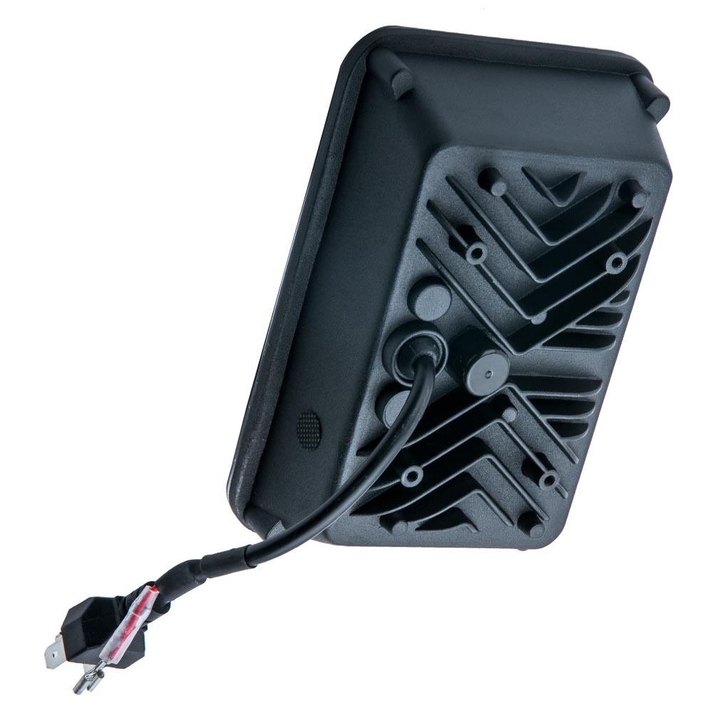 LED Headlight 4x6 compatible for Ford Probe 1993-1997 120W High Low Beam Angel Eye IP68