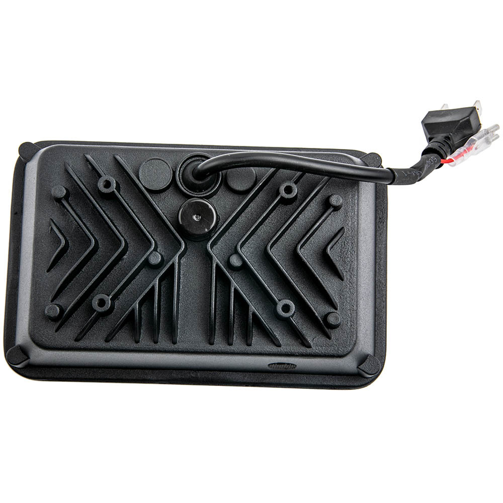 Pair 4x6 inch LED Headlights compatible for Chevy Camaro Cavalier compatible for Ford Mustang 1979 x2