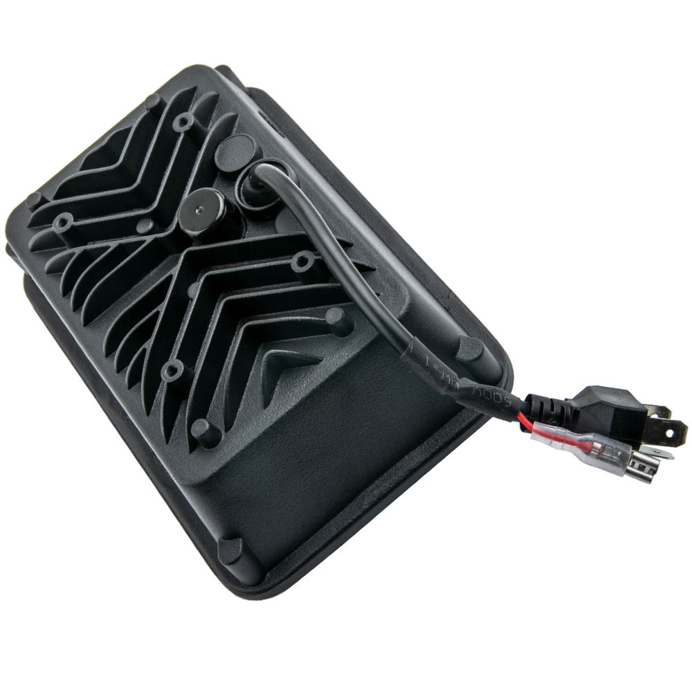 Pair 4x6 inch LED Headlights compatible for Chevy Camaro Cavalier compatible for Ford Mustang 1979 x2