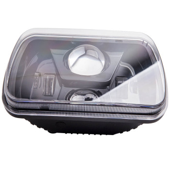 1PC LED Headlight compatible for Jeep Wrangler YJ Cherokee compatible for GMC Savana 1500 4.0L 4-Door