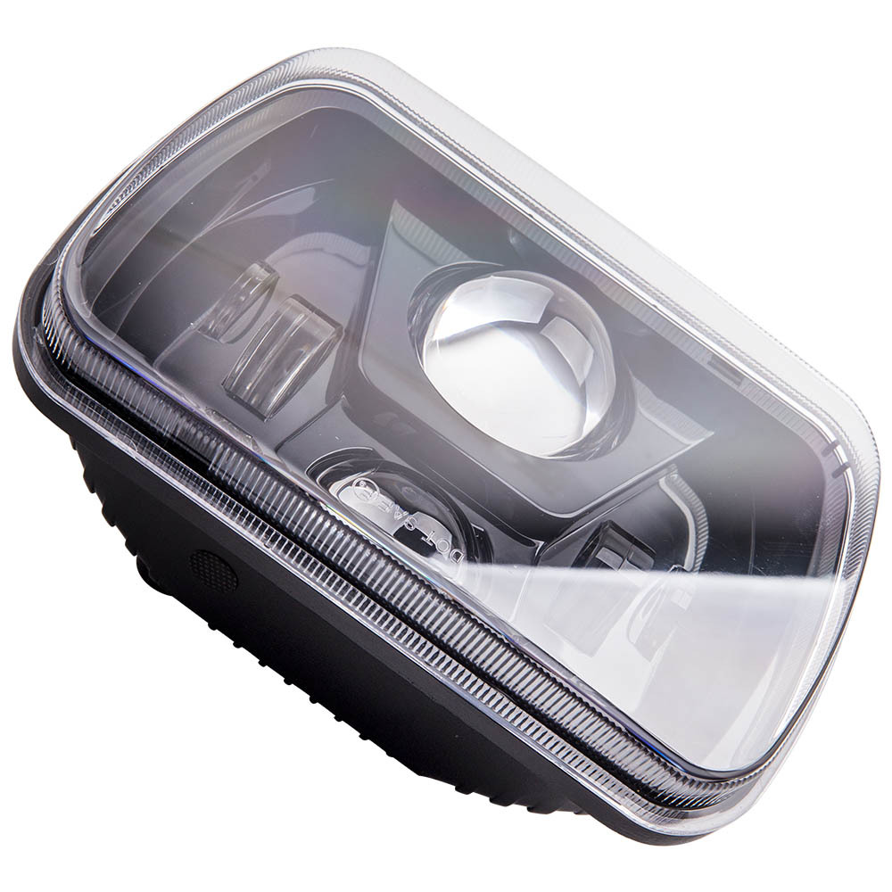 1PC LED Headlight compatible for Jeep Wrangler YJ Cherokee compatible for GMC Savana 1500 4.0L 4-Door