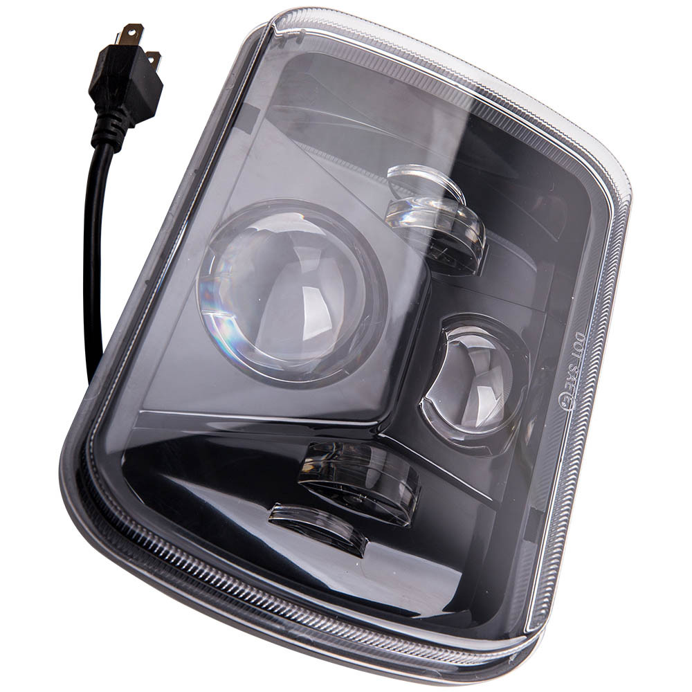 1PC LED Headlight compatible for Jeep Wrangler YJ Cherokee compatible for GMC Savana 1500 4.0L 4-Door