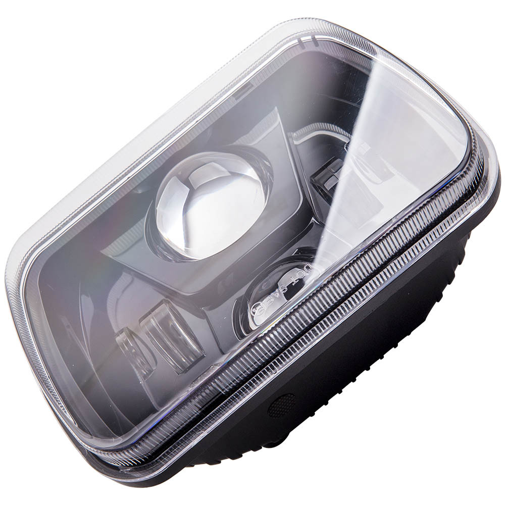 1PC LED Headlight compatible for Jeep Wrangler YJ Cherokee compatible for GMC Savana 1500 4.0L 4-Door