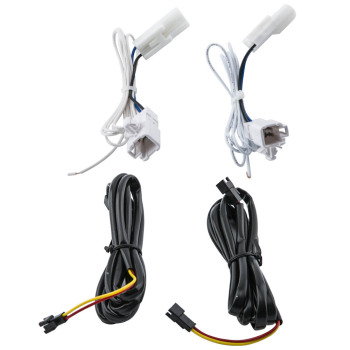 1 Pair Full Black LED Tail Lights compatible for Toyota Camry 2018-2020 Tail Light Kits