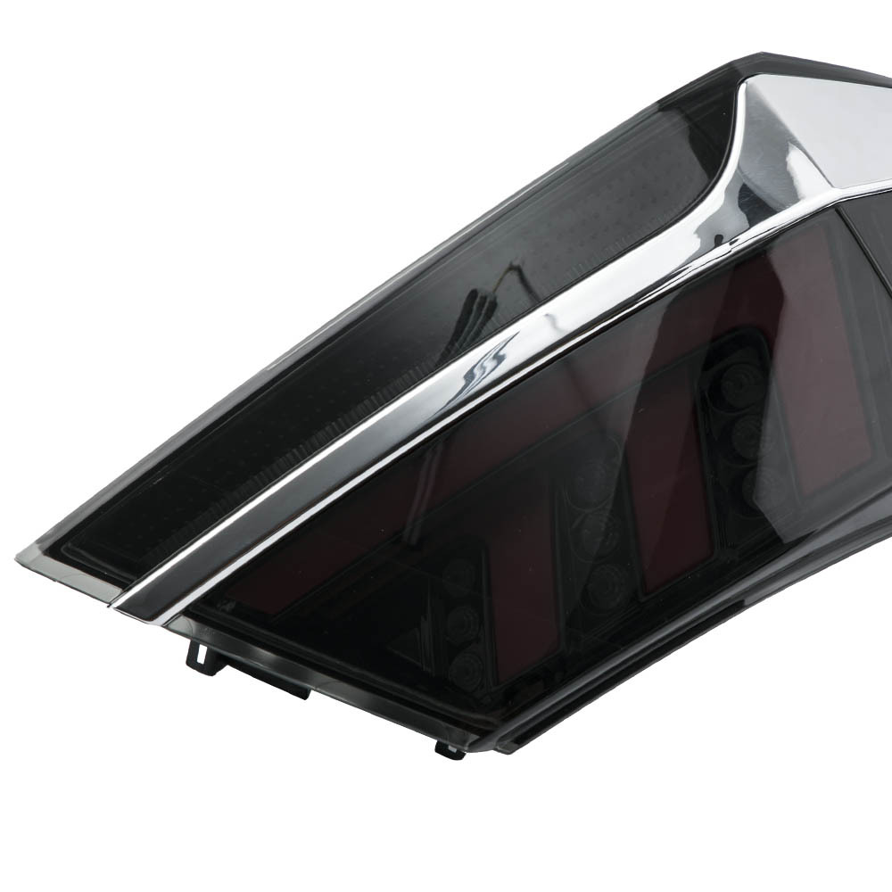 1 Pair Full Black LED Tail Lights compatible for Toyota Camry 2018-2020 Tail Light Kits