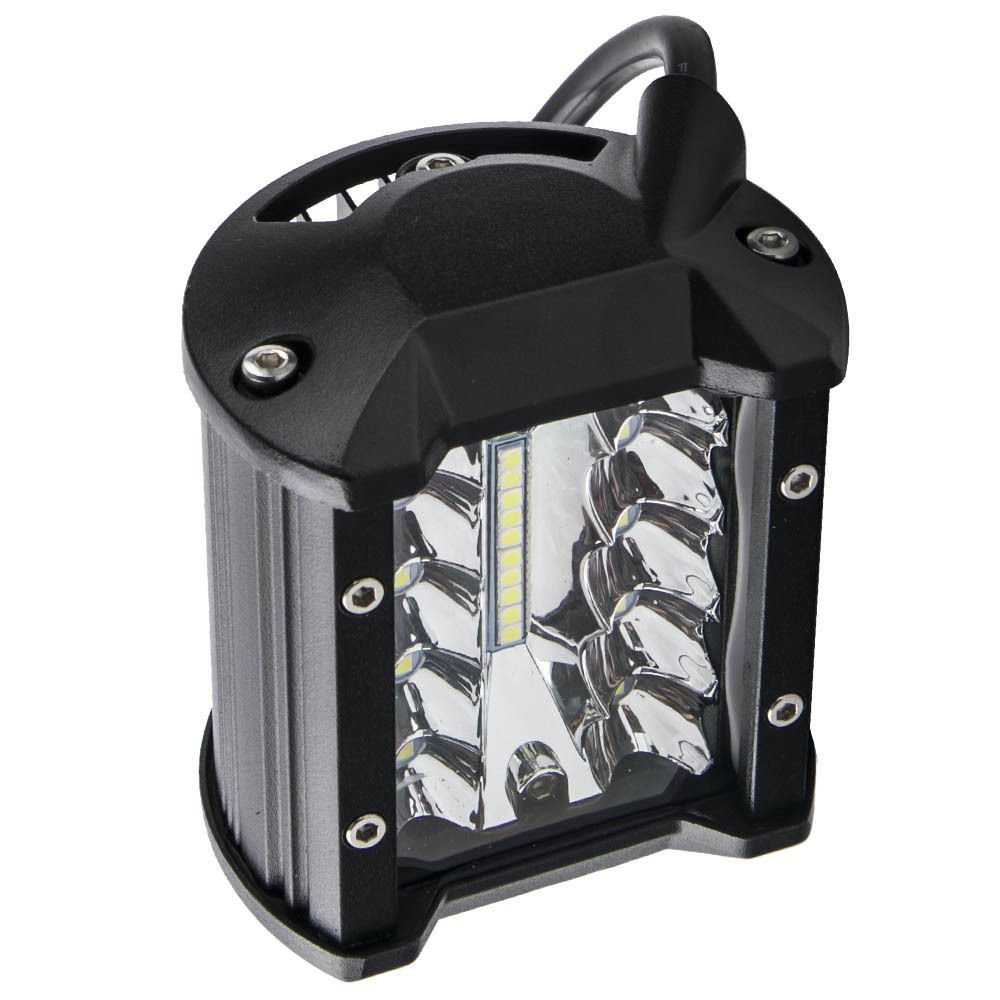 Hitch Mounting Bracket 4 LED Work Lights Pods Backup compatible for JEEP Wrangle