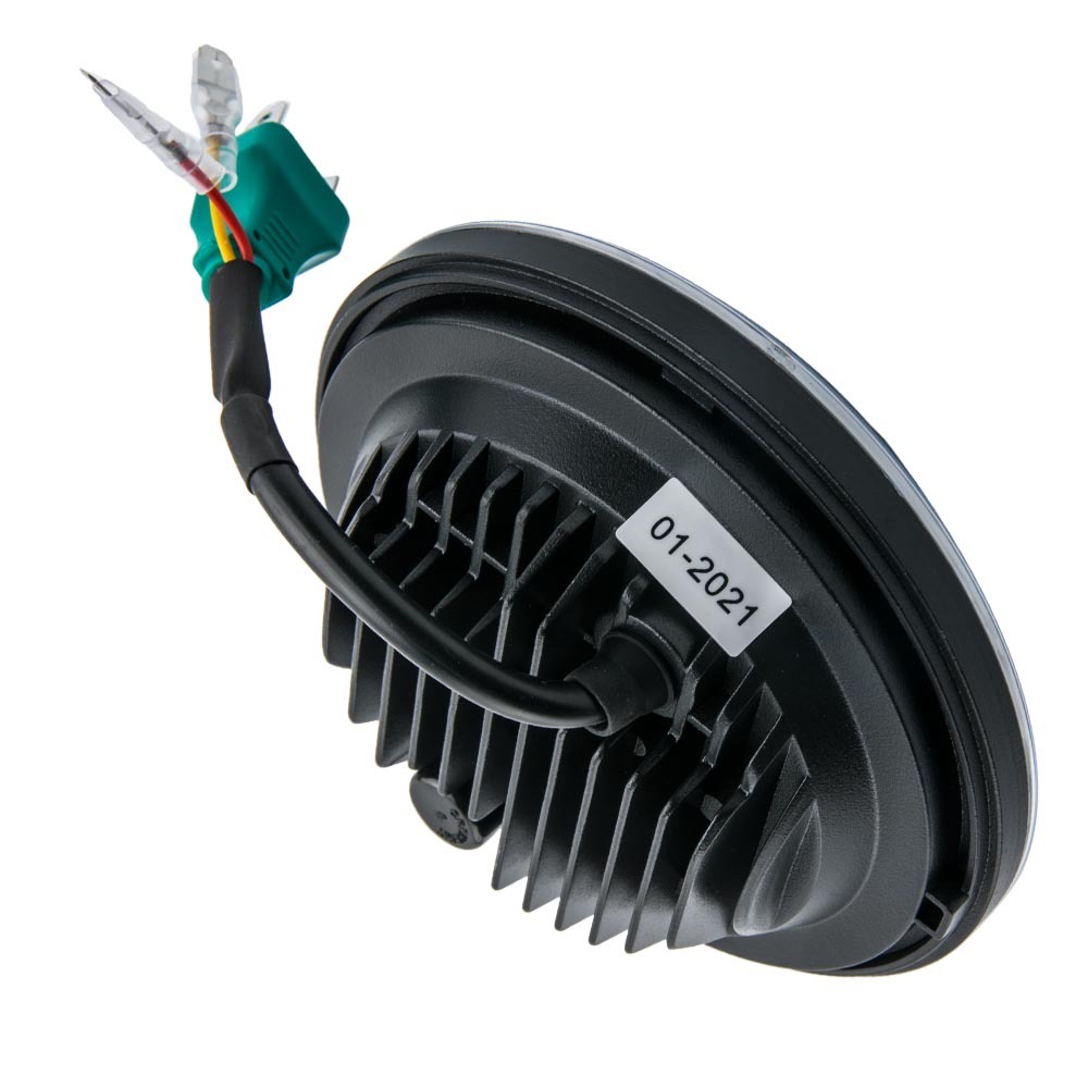 5-3/4 5.75 LED Projector Headlights Sealed Beam Hi/Lo Lamp for Motorcycle