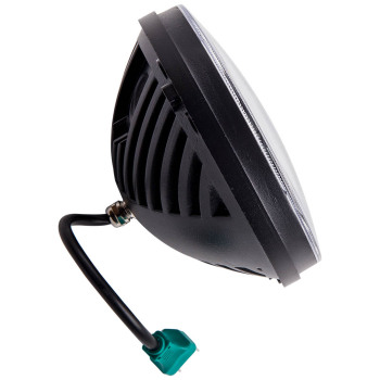 7 inch Round LED Headlights Hi-Lo Beam compatible for Jeep Wrangler JK TJ LJ CJ 97-17