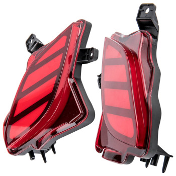 Rear Bumper LED Light Bar compatible for Toyota Highlander 2020-2021 Brake Turn Signal Set