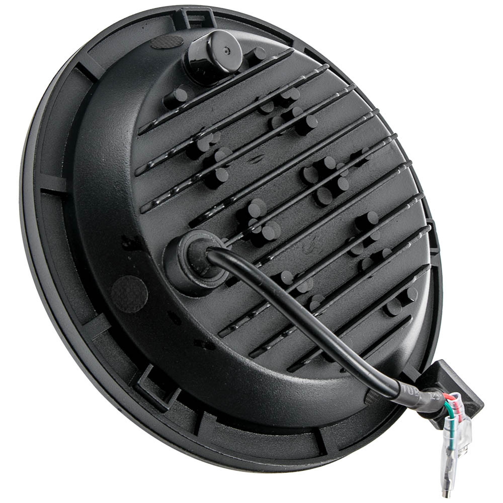 7 Round LED Headlights compatible for Jeep Wrangler Sport JK JL TJ LJ CJ 2 Pack