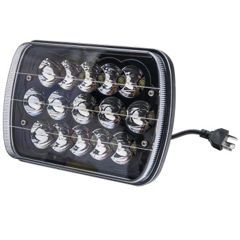 7X6 6X7inch LED BULB Headlight Headlamp Fit for Pickup Truck compatible for Jeep