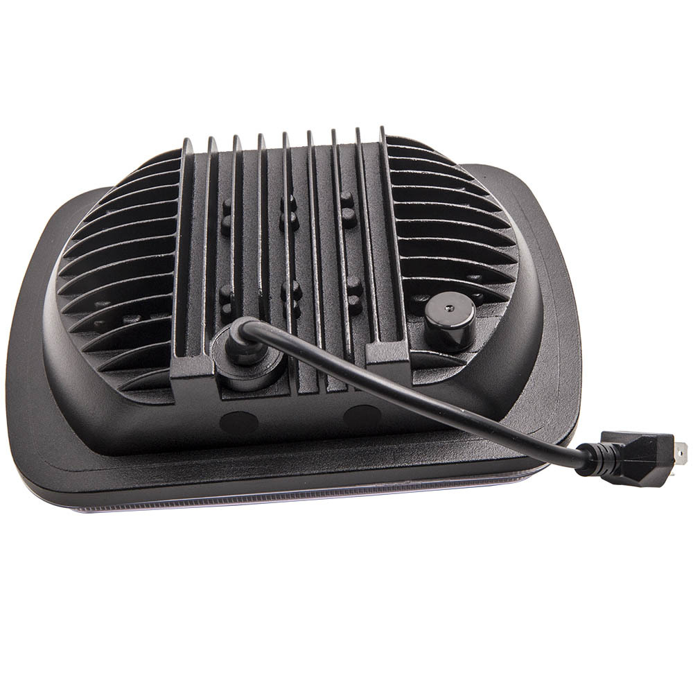 Pair45W LED Headlight compatible for Jeep Wrangler YJ 1987-1995 Cherokee XJ 1984-2001