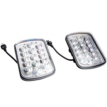 Pair 7X6 5X7 45W LED Beam Replacementfor Pickup Truck compatible for Jeep Wrangler x2