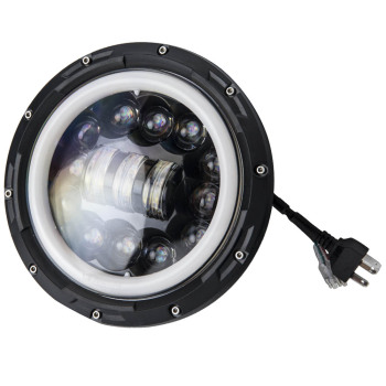 LED Projector Headlamp compatible for Jeep CJ-7 CJ-8 Scrambler 1976-1986 High Low Beam DRL