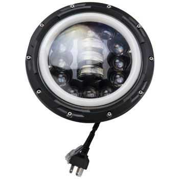 LED Projector Headlamp compatible for Jeep CJ-7 CJ-8 Scrambler 1976-1986 High Low Beam DRL