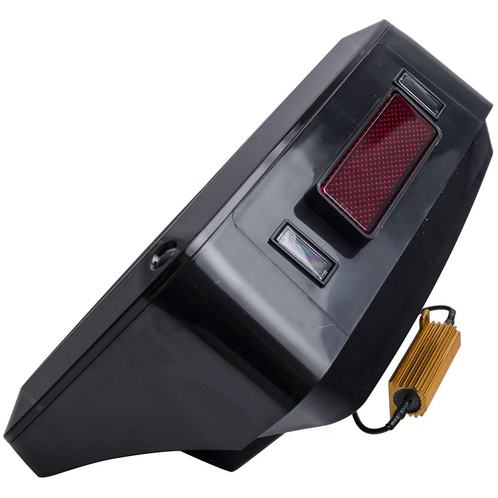 LED Tail Lights Assembly Pair compatible for Jeep Wrangler JK 2007-2017 BrakeReverse Lamp