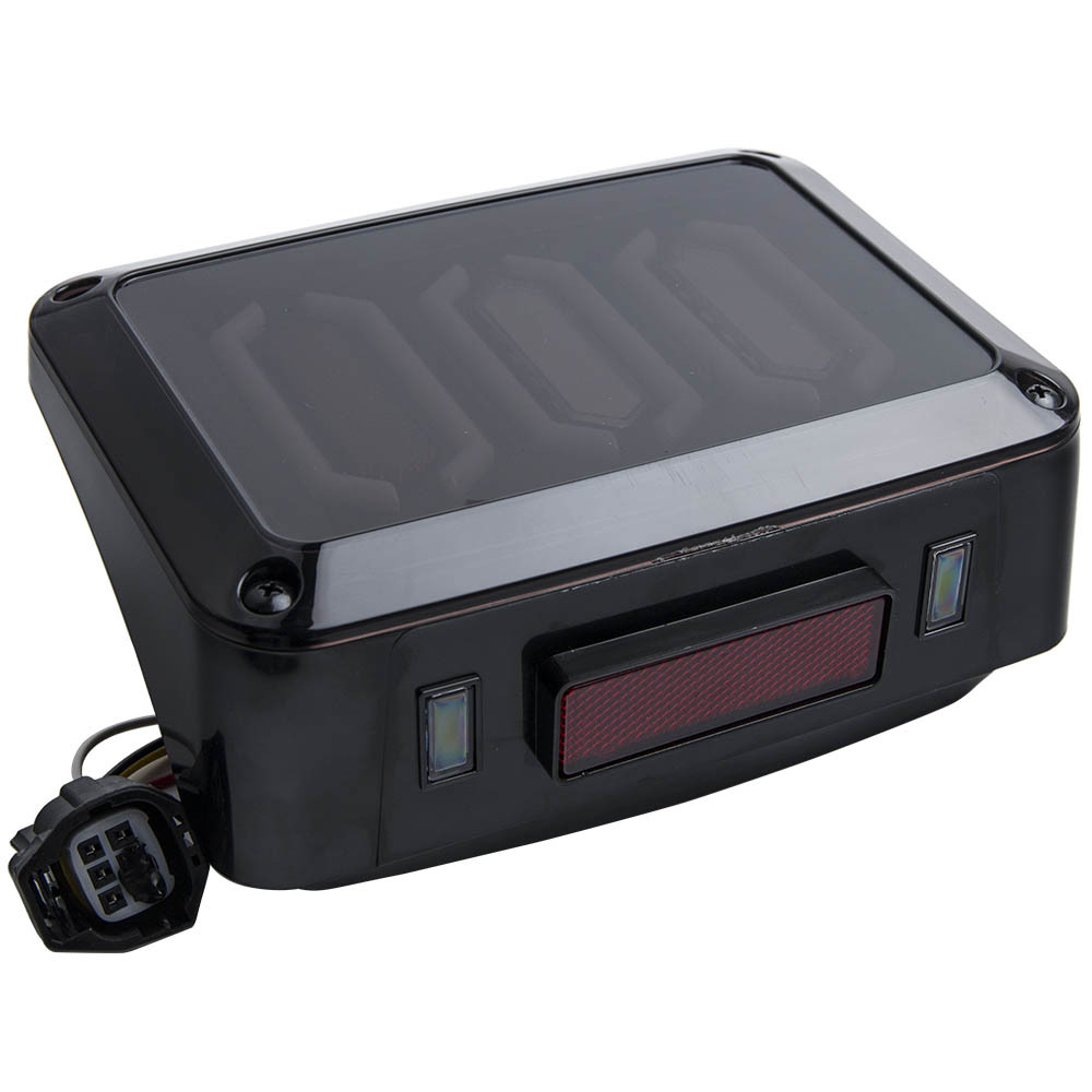 LED Tail Lights Assembly Pair compatible for Jeep Wrangler JK 2007-2017 BrakeReverse Lamp