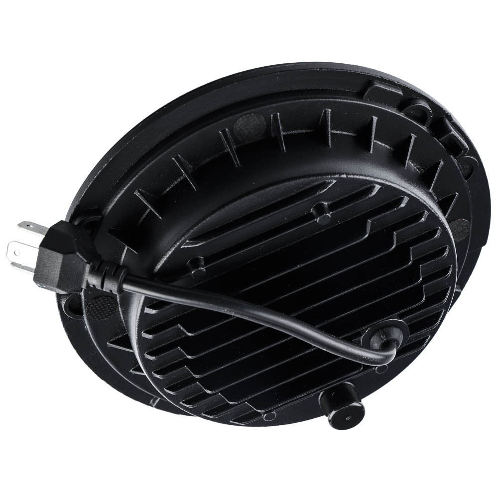 45W LED Headlight + 30W Fog Light Bundle compatible for Jeep Wrangler 2/4-Door JK 2007-2018