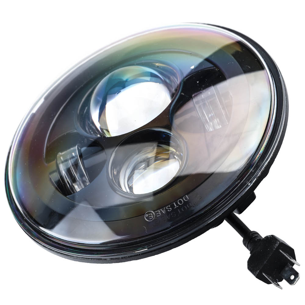 45W LED Headlight + 30W Fog Light Bundle compatible for Jeep Wrangler 2/4-Door JK 2007-2018