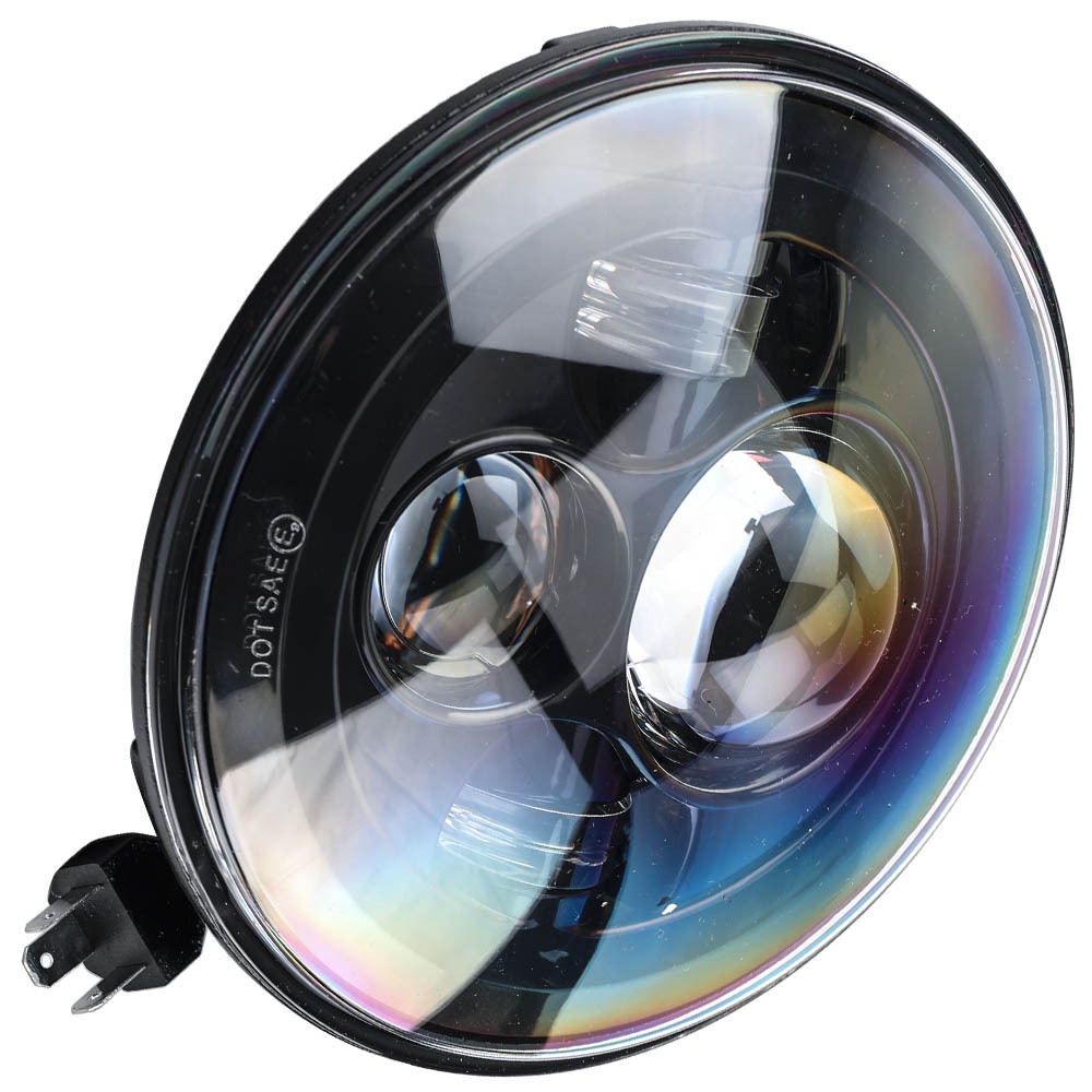 45W LED Headlight + 30W Fog Light Bundle compatible for Jeep Wrangler 2/4-Door JK 2007-2018