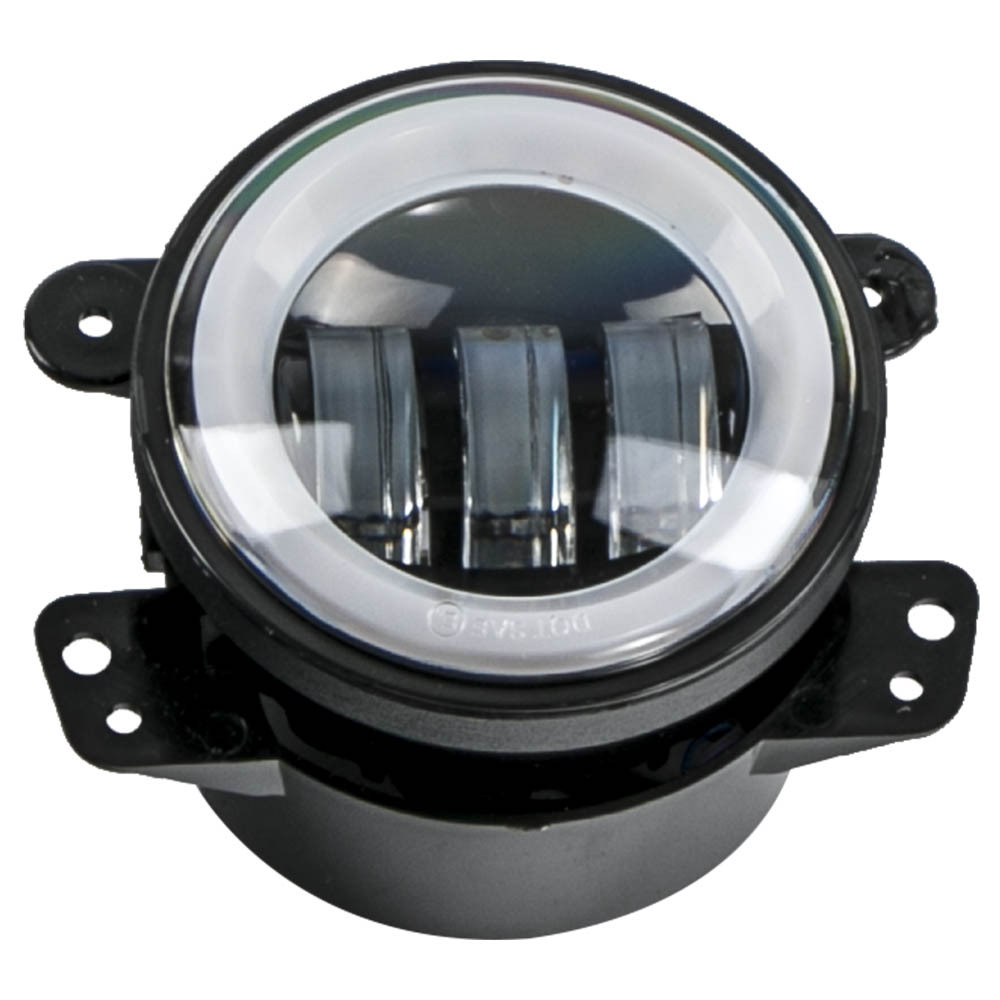 LED Light Package H6024 H6017 compatible for Jeep Wrangler JK 2007-2018 Black Housing