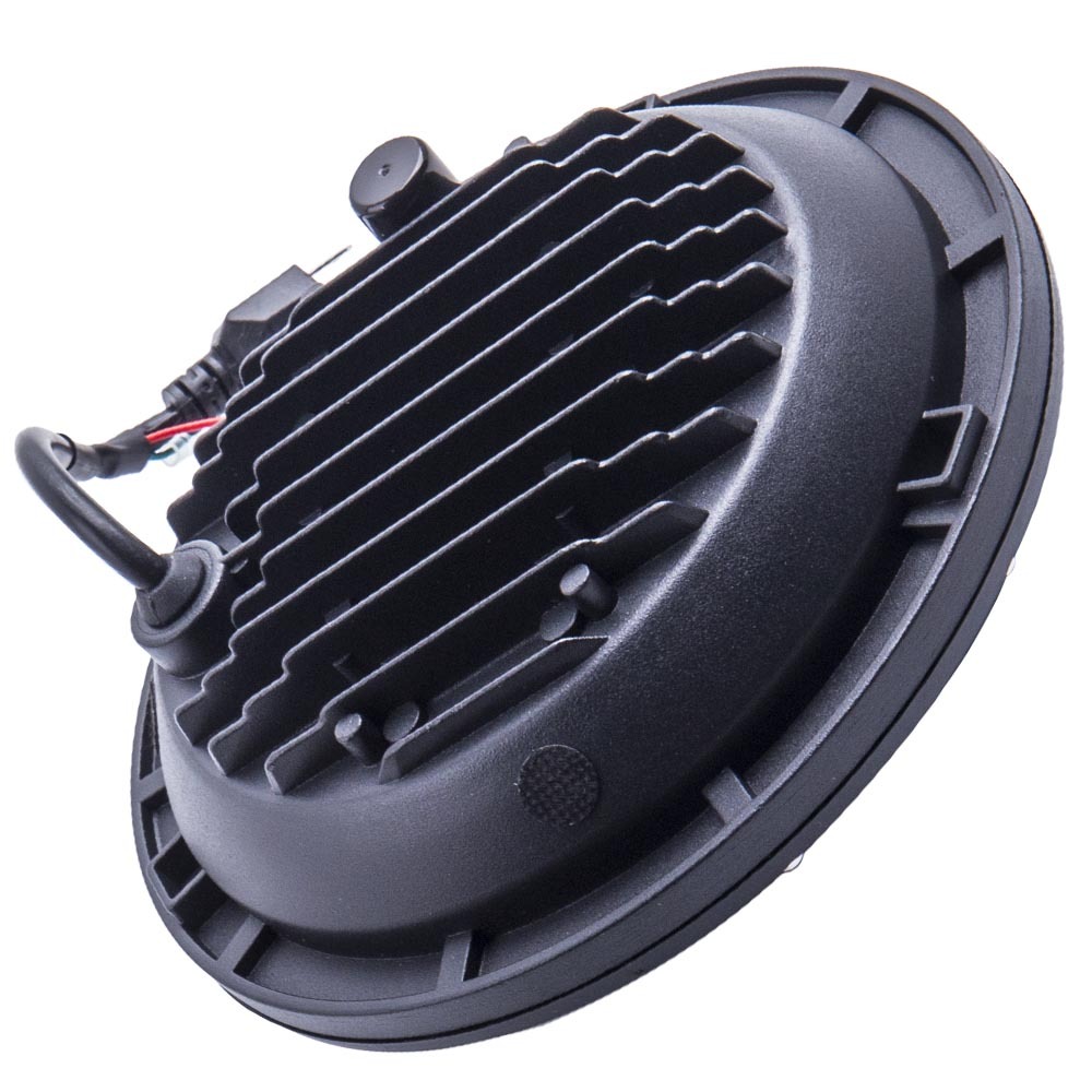 7 Inch Round LED Headlight Headlamp compatible for Jeep Wrangler JK LJ TJ 1997-2016