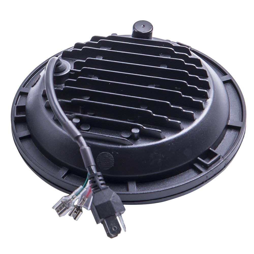 7 Inch Round LED Headlight Headlamp compatible for Jeep Wrangler JK LJ TJ 1997-2016