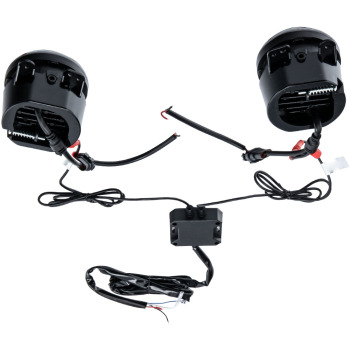 4 Set 7 60W LED RGB Headlights + 4 30W Fog Lights compatible for Hummer H1 compatible for H2 Compatible for Jeep