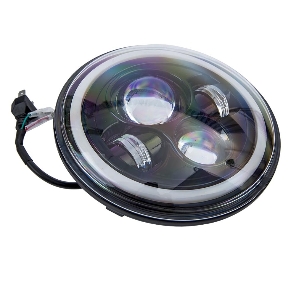 LED Headlight Fog Light Set compatible for Jeep Wrangler JK 2007-2018 IP68 Turn Signal