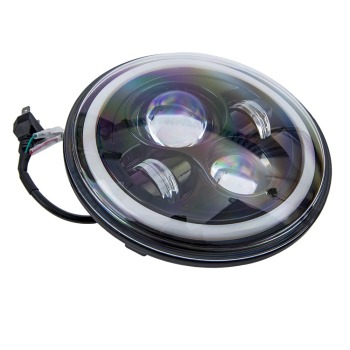 LED Headlight Fog Light Set compatible for Jeep Wrangler JK 2007-2018 IP68 Turn Signal