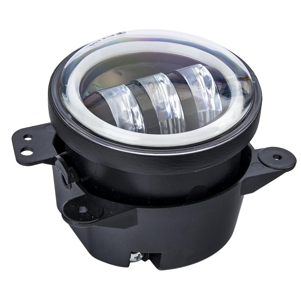 LED Headlight Fog Light Set compatible for Jeep Wrangler JK 2007-2018 IP68 Turn Signal