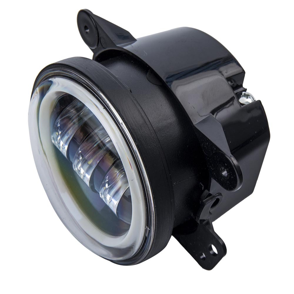 LED Headlight Fog Light Set compatible for Jeep Wrangler JK 2007-2018 IP68 Turn Signal