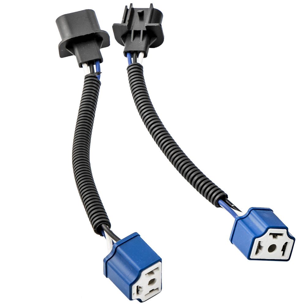 2X 7inch Round LED Headlight Clear Lens compatible for Jeep Wrangler LJ JK 60w 14000lm