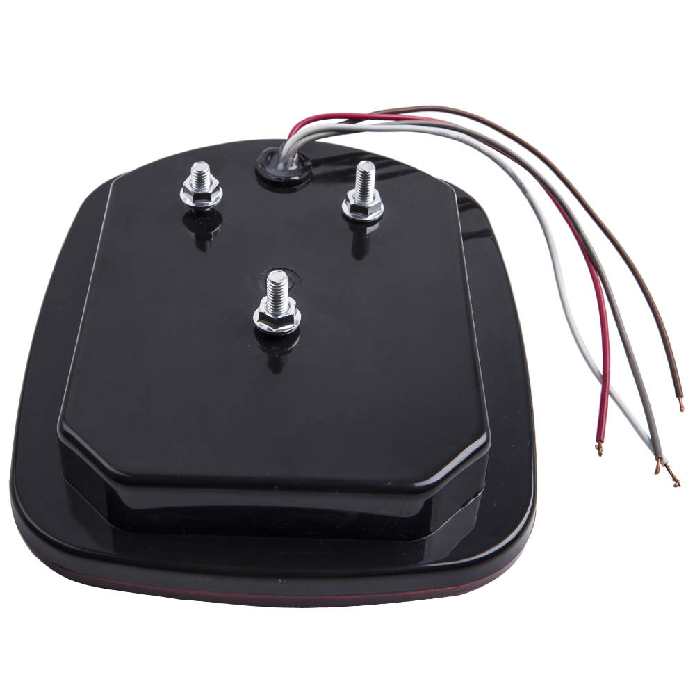 One pair LED Lighting Tail Lights Rear Lamps Set compatible for Jeep Wrangler CJ 76-06