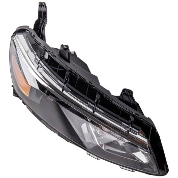 Replacement Headlight Assembly compatible for Chevy Malibu 2016-18 Both Sides Complete Set