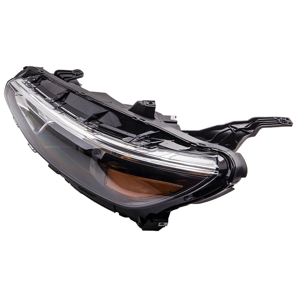 Replacement Headlight Assembly compatible for Chevy Malibu 2016-18 Both Sides Complete Set