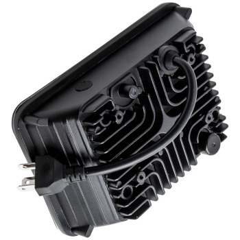 LED Headlight Pair 4X6 compatible for Kenworth T800 T400 T600 W900B W900L Classic6500K