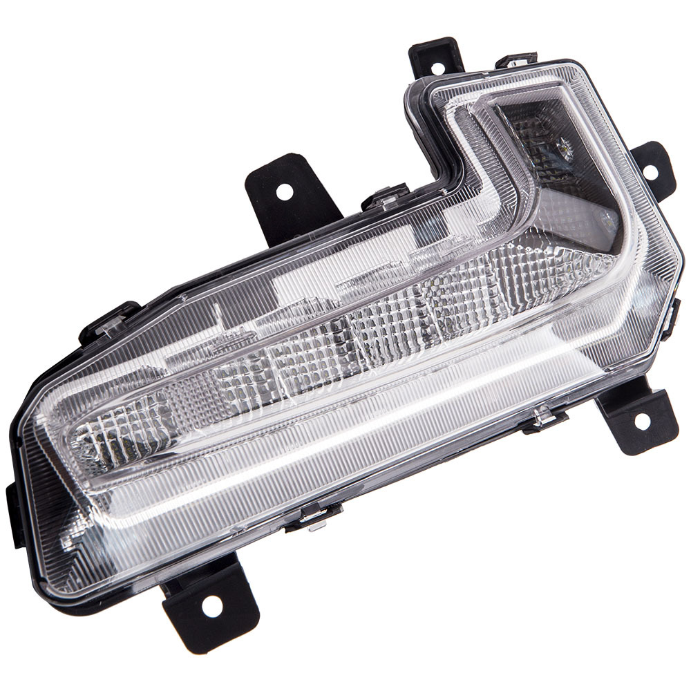 Front Right Passenger Driving Fog Light LED compatible for Chevrolet Malibu 2016 2017 2018