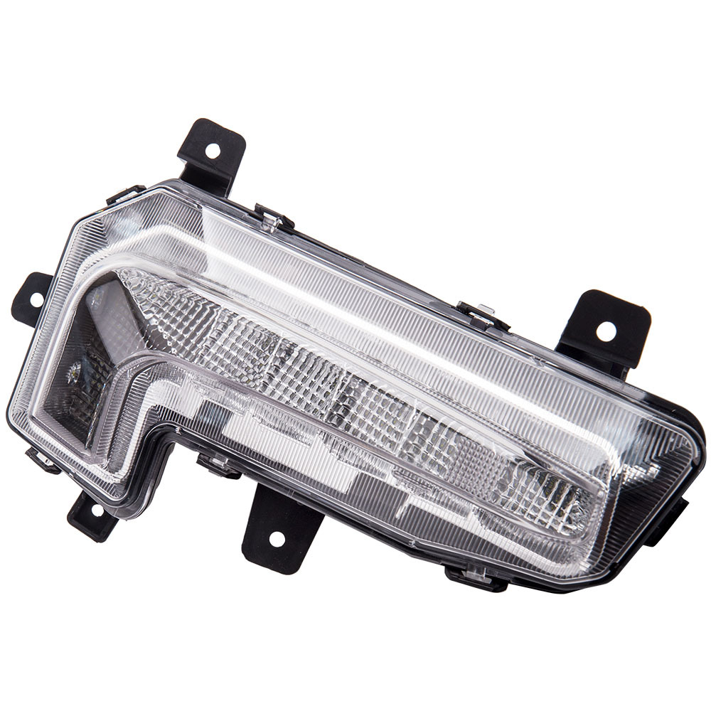 Front Right Passenger Driving Fog Light LED compatible for Chevrolet Malibu 2016 2017 2018