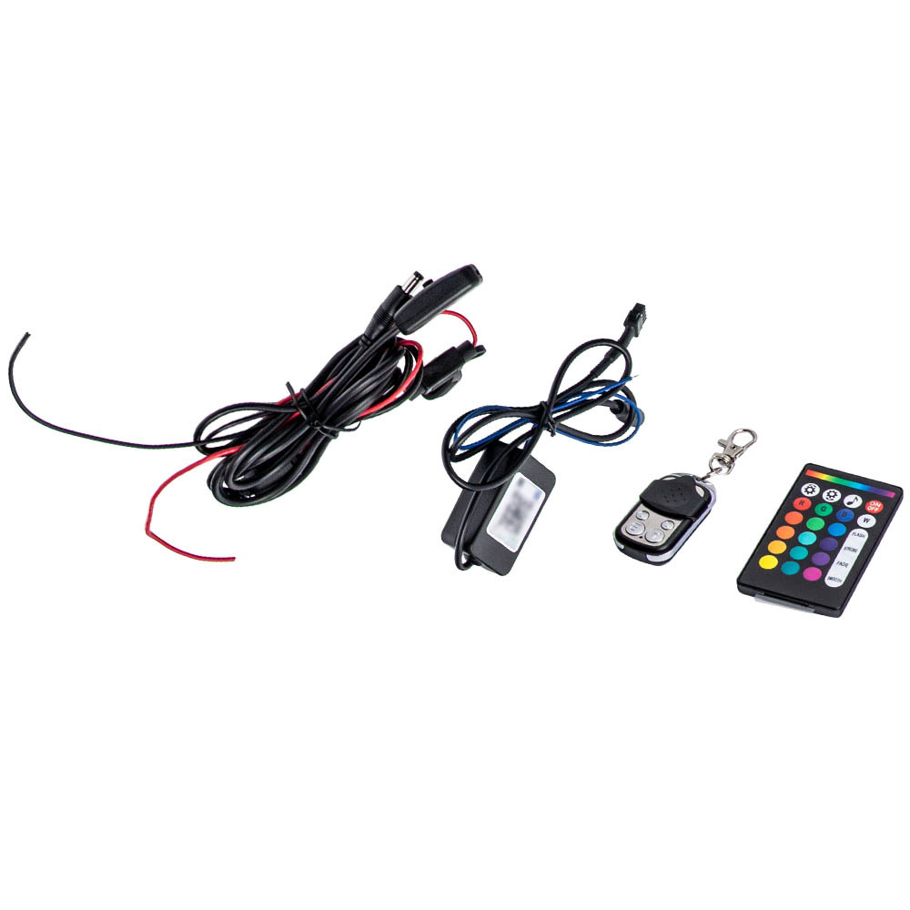 6 Pod LED Rock Lights Kit for Truck SUV ATV Pickup Wagon Front Rear Fender Under