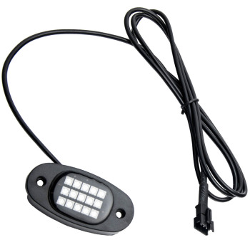 6 Pod LED Rock Lights Kit for Truck SUV ATV Pickup Wagon Front Rear Fender Under