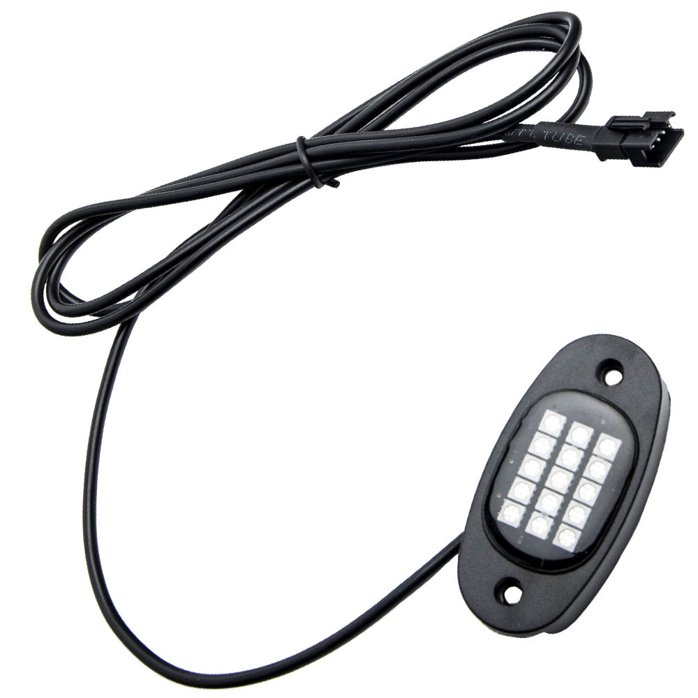 6 Pod LED Rock Lights Kit for Truck SUV ATV Pickup Wagon Front Rear Fender Under