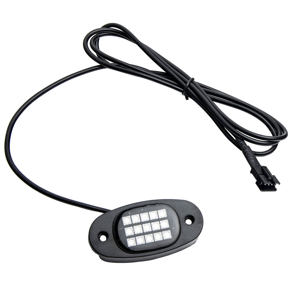 6 Pod LED Rock Lights Kit for Truck SUV ATV Pickup Wagon Front Rear Fender Under