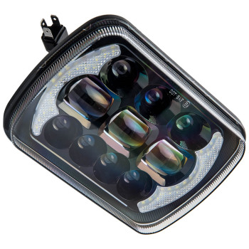 1Pc 5X7 7x6 Rectangle LED Headlightfor compatible for Jeep Cherokee Wrangler XJ H6054