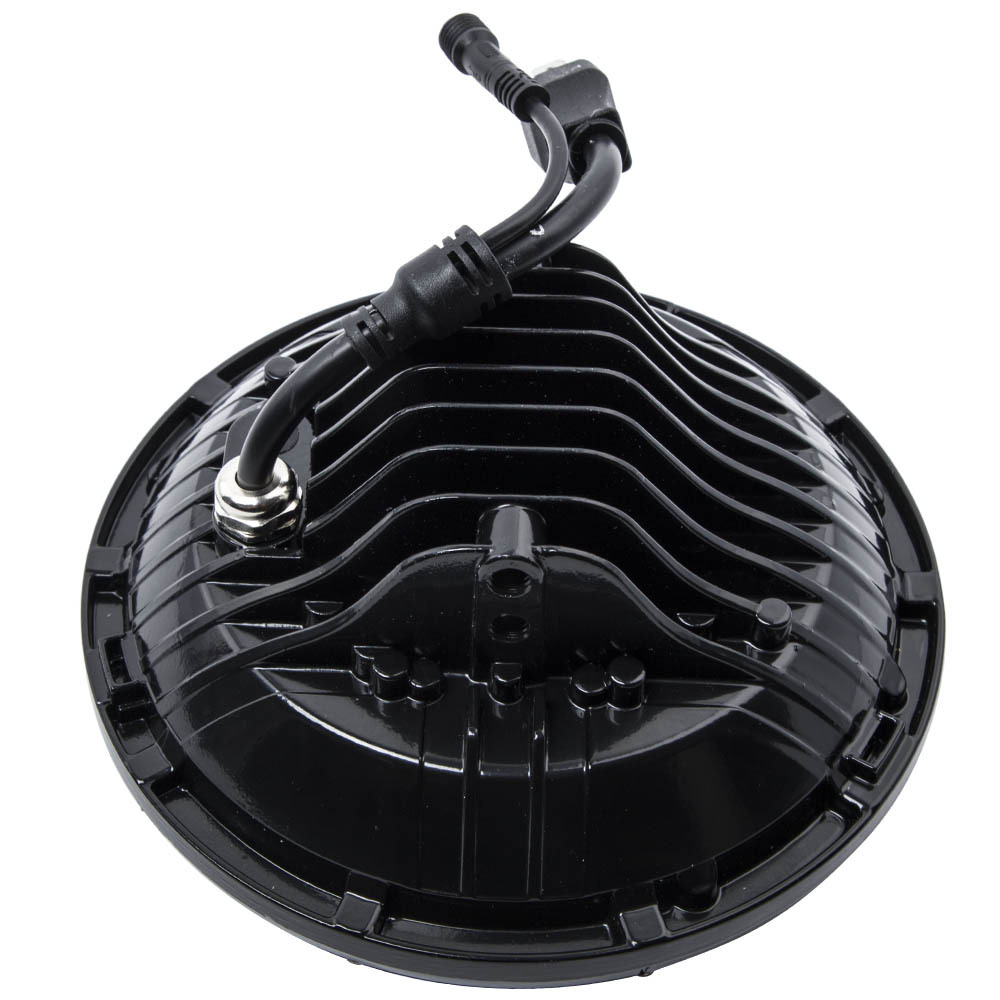 7inch RGBHeadlights + Fog Lights compatible for Jeep Wrangler TJ LJ 1997-2006 12-24V DC