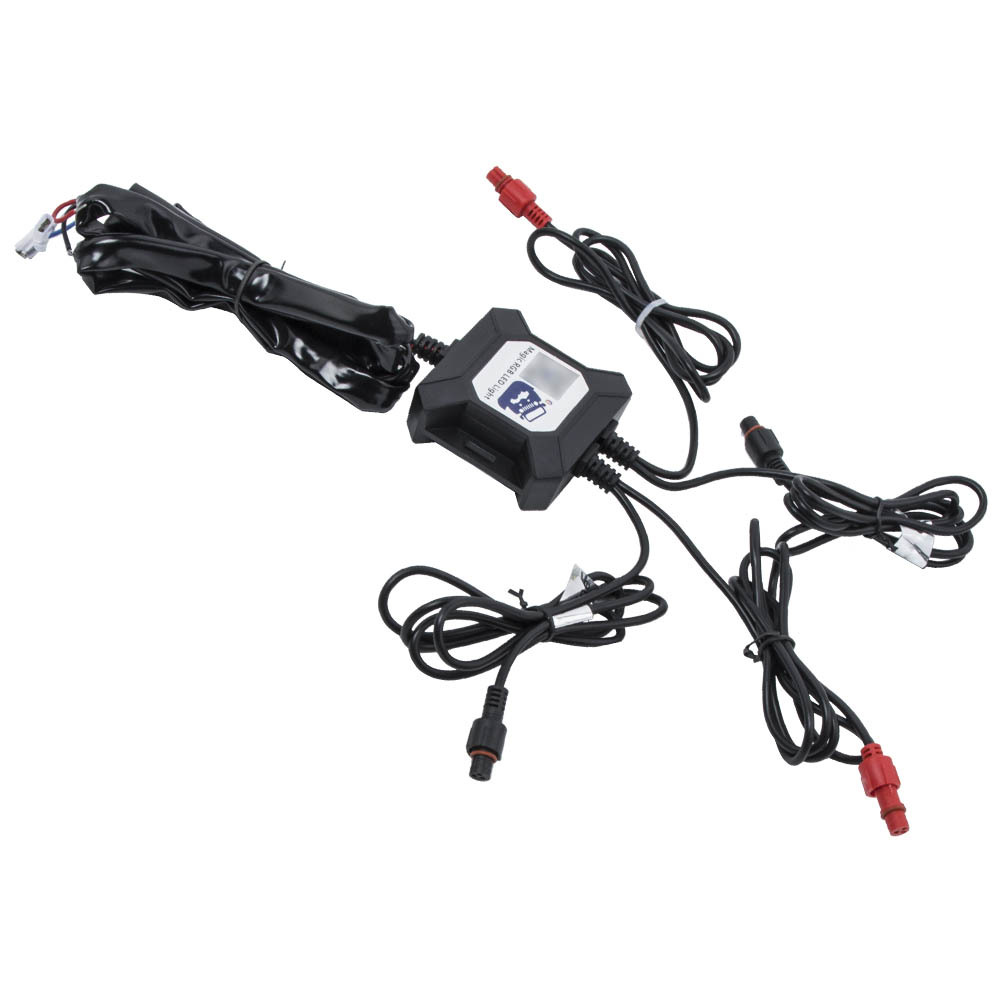 7inch RGBHeadlights + Fog Lights compatible for Jeep Wrangler TJ LJ 1997-2006 12-24V DC